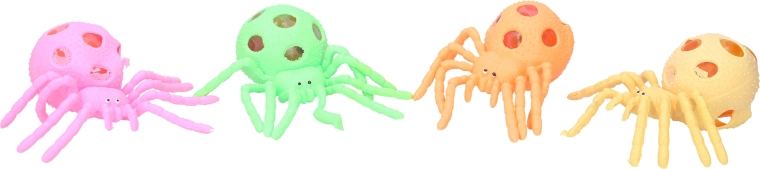 Squeeze Spider with Slime 13 cm