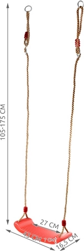 Adjustable ropes for the ideal height