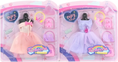 Haljinica za lutku s dodacima