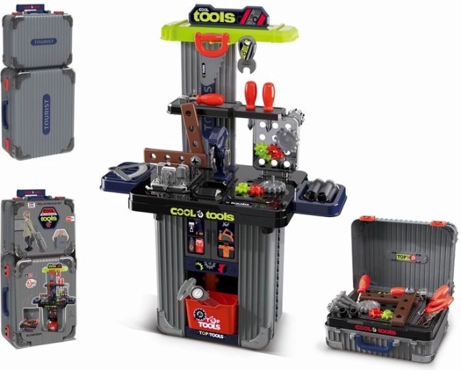 Dječja radionica za male majstore – set od 2 kofera