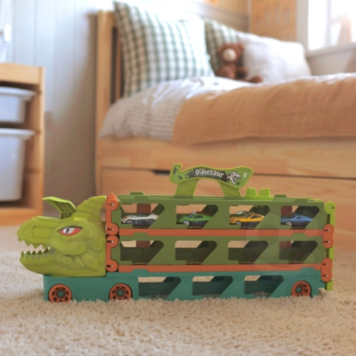 Truck and storage transporter in one