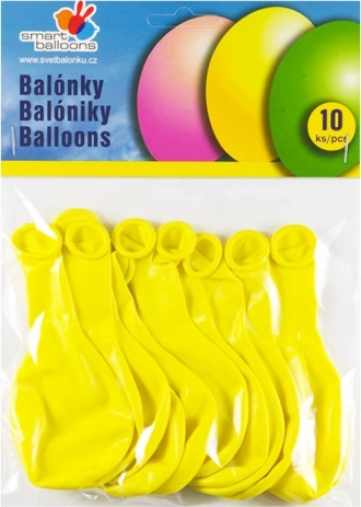 Žuti baloni na napuhavanje 10 kom