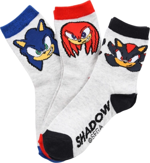 Dječje čarape Sonic the Hedgehog – set od 6 pari