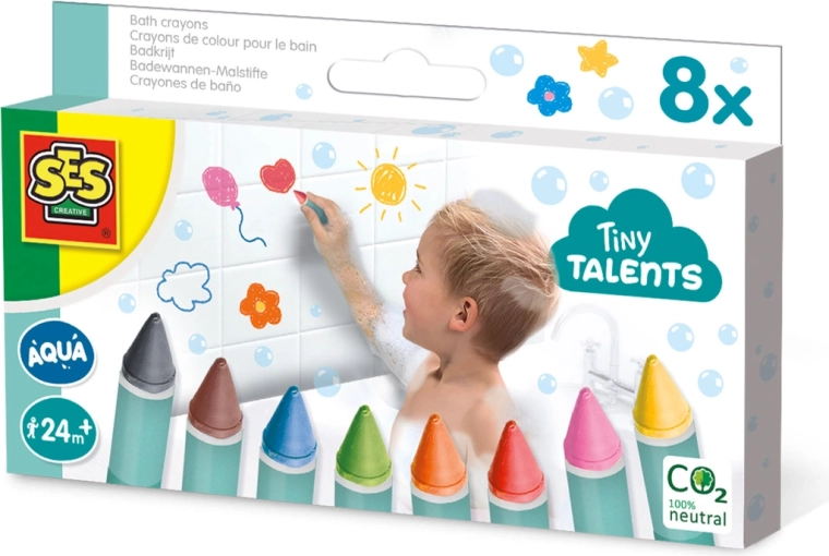 Voštane bojice za kadu Tiny Talents, 8 kom