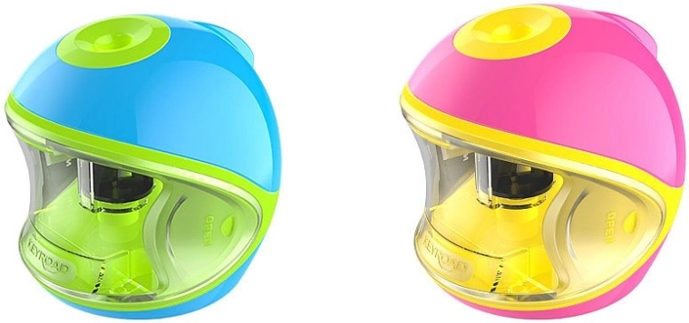 KEYROAD Electric Desktop Pencil Sharpener, Battery-Powered