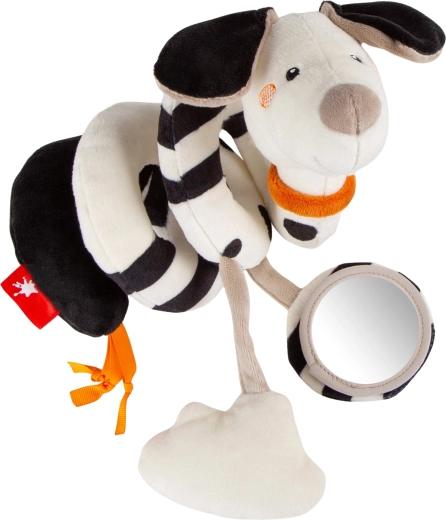 Sigikid razvojna spirala dalmatin s zvečkom i ogledalcem 35 cm