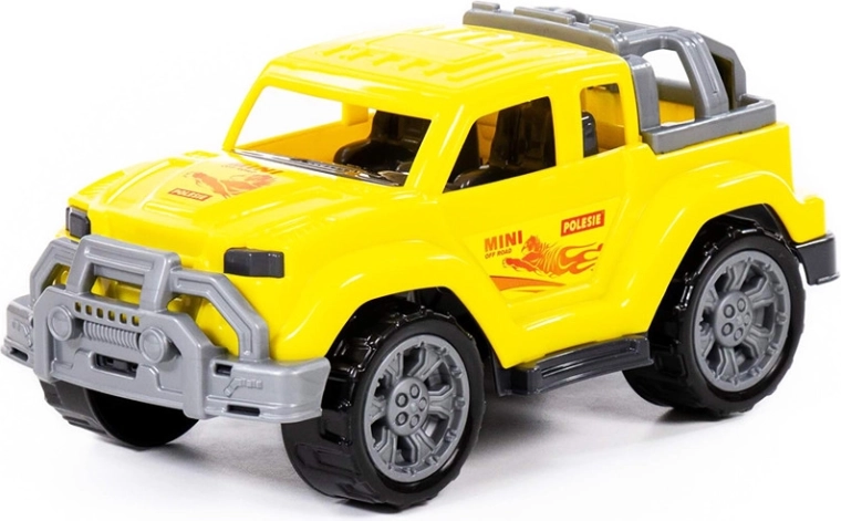 Plastični terenski automobil za djecu žuti