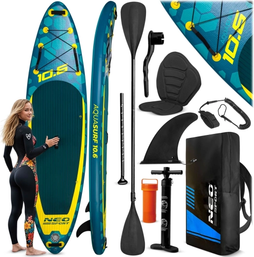 Nafukivi paddleboard Aquasurf 10'6 (320 × 84 × 15 cm) Neo‑Sport