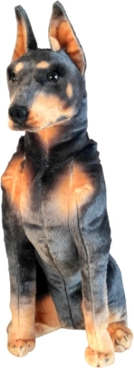 Plush Doberman DUBI 65 cm
