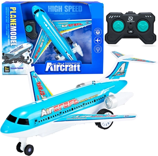 Daljinski upravljani avion s LED svjetlima 26 cm