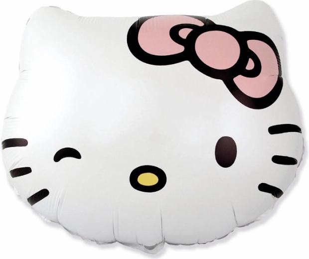 HELLO KITTY Head Foil Balloon 24"