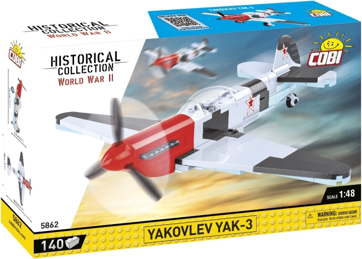 Konstrukcijski set Yakovlev Yak-3