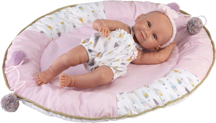 Realistically detailed baby doll