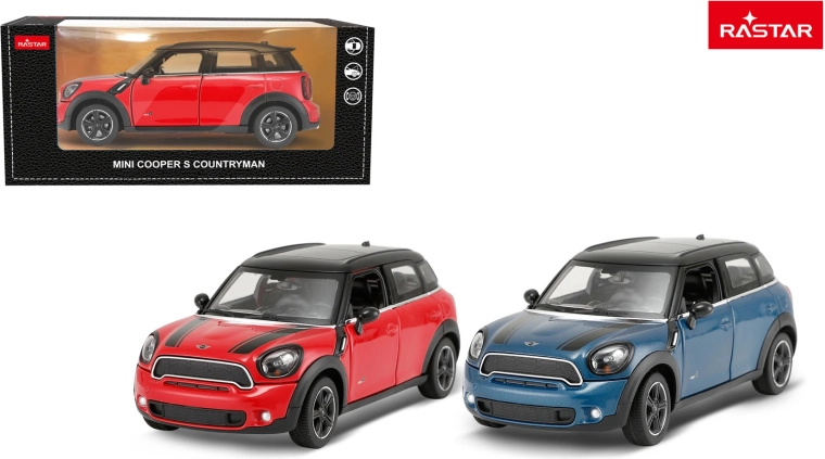 Model automobila Rastar Mini Countryman 1:24 plavi