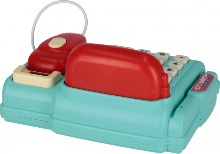 Košarica s namirnicama i novac u pakiranju