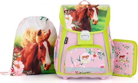Školski set PREMIUM KONJ – aktovka, pernica i vrećica