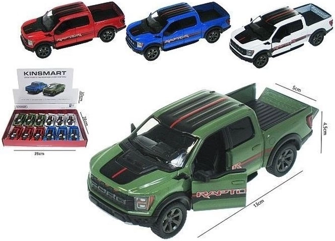 Auto Ford F-150 Raptor 2022 na zamašnjak s vratima koja se otvaraju