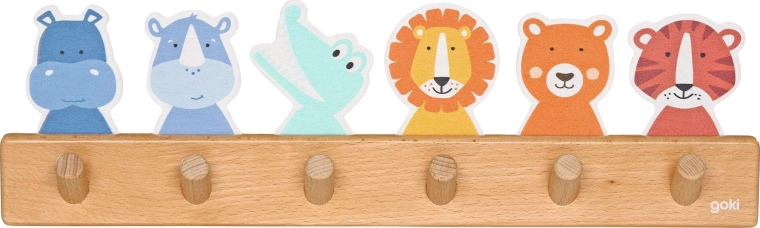 Children’s coat hanger – animal friends - 1 piece