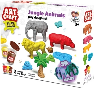 Art Craft set za modeliranje afričkih životinja 168 g