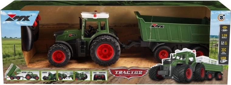 RC traktor s prikolicom 2,4 GHz