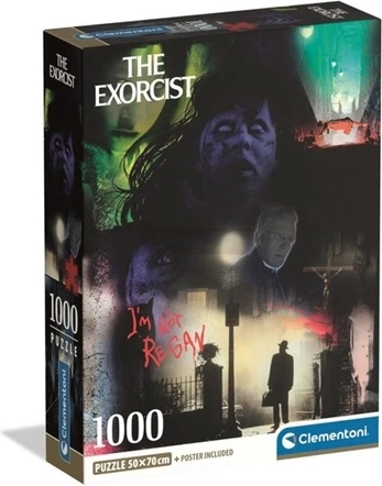 Clementoni puzzle The Exorcist – horror movie collage 1000 pieces (compact)