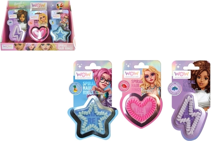 WOW Spiral Scented Hair Ties