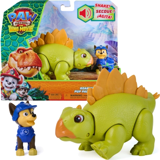 Spin Master Paw Patrol dinosauri: Chase s interaktivnim stegosaurom (10 cm)