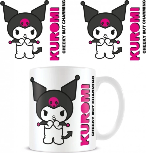 Keramička šalica KUROMI Cheeky Character 315 ml