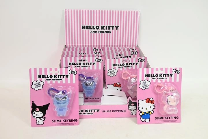 Hello Kitty privjesak za ključeve sa slajmom (2 varijante)