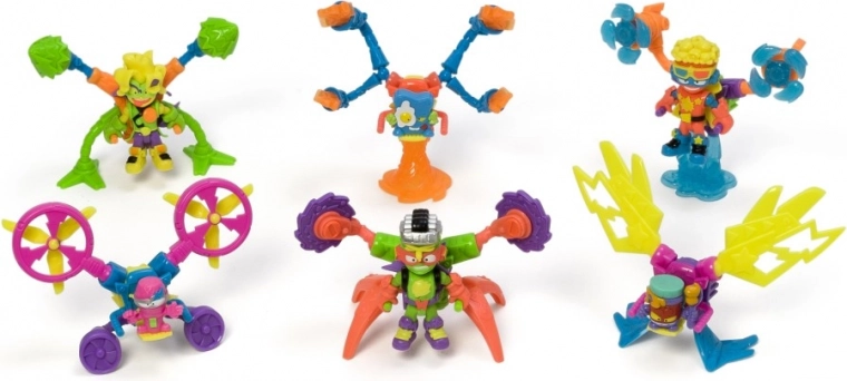 Jedinstvena SuperThing figurica u neonskom stilu