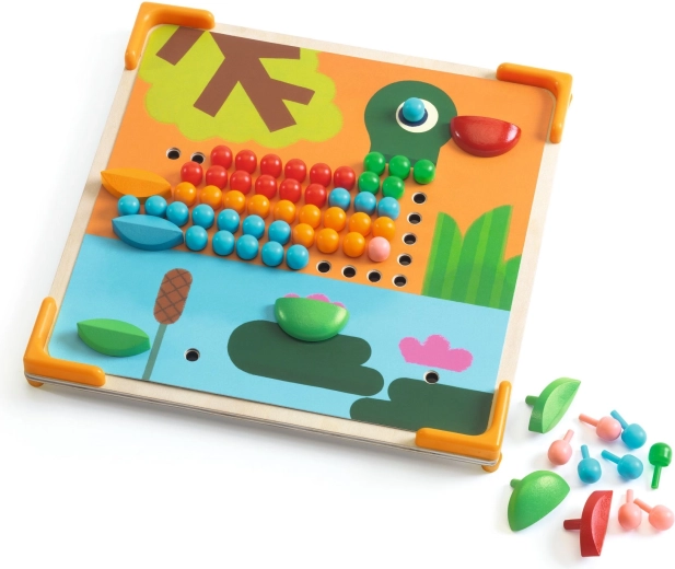 Veliki šareni čepići i polukugle