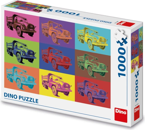 Dino puzzle Pop Art Tatra 1000 dijelova