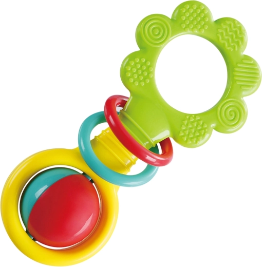 Playgo rattle with spinning ball 16 cm