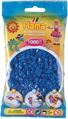 Hama Midi perlice za peglanje 1000 kom tamnoplave