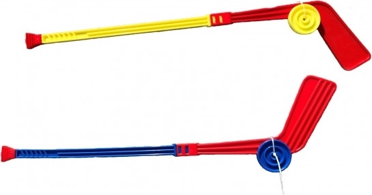 Plastični hokejski štap s pakom 74 cm