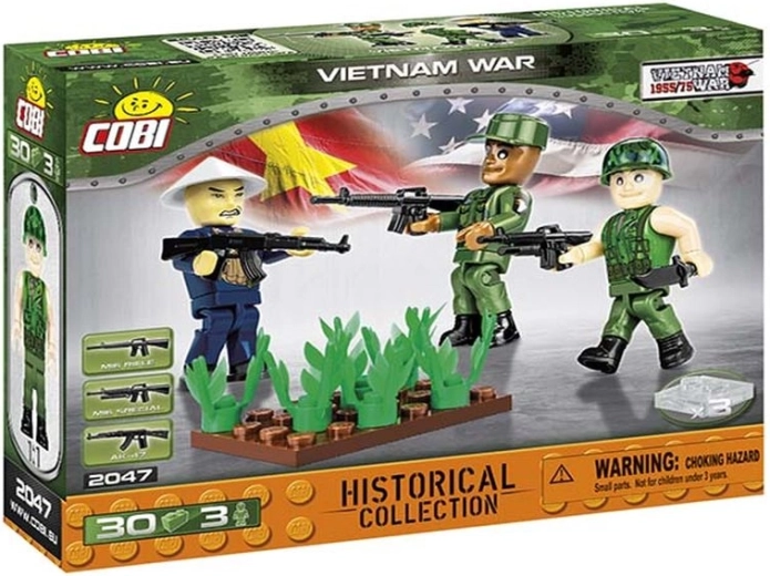 Cobi Historical Collection Vietnam War set od 3 figurice