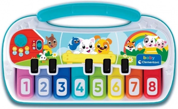 Dječje klavirko sa životinjama CLEMENTONI BABY