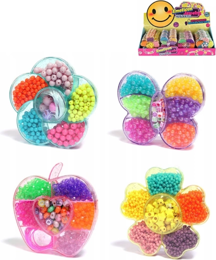 Threading Beads Emojis – creative set for kids’ jewelry