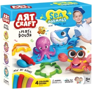 Art Craft set za modeliranje morske životinje 200 g