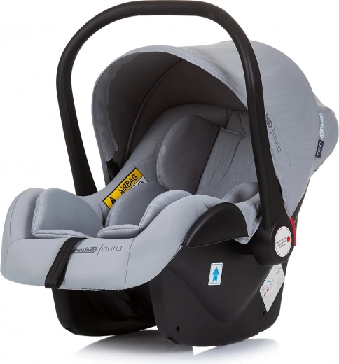 Autosjedalica Aura i-Size 40–85 cm – Pepeljasto siva