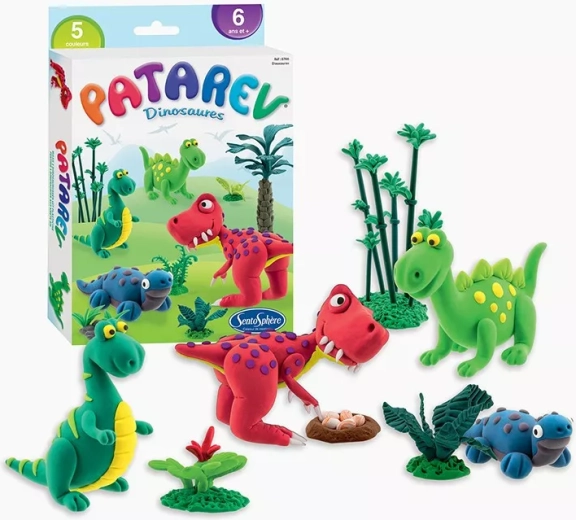 Sentosphere Patarev Modeling Clay Mini Dinosaurs