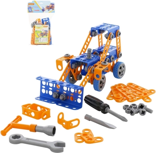 Konstruktorski set mladi inženjer traktor utovarivač