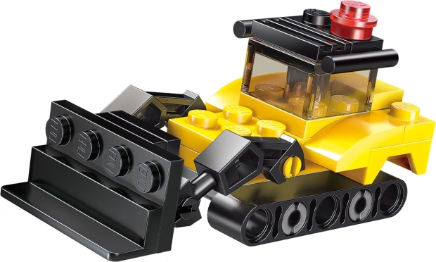 Građevni set QMAN Hyperfunction Tactical Unit – buldožer 3u1