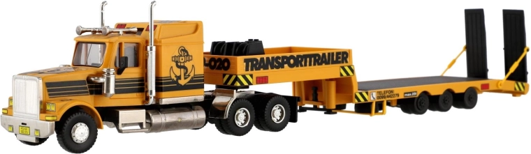Tegljač s transportnom poluprikolicom