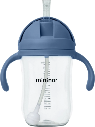 Mininor bočica sa slamkom od tritana 330 ml blue whale