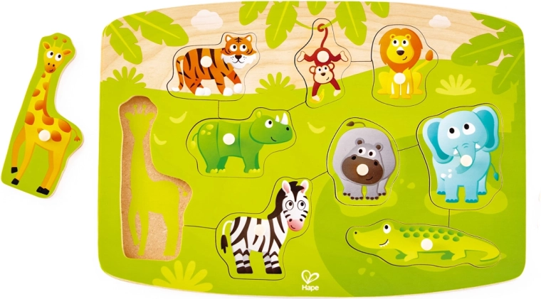 Puzzle na ploči Džungla