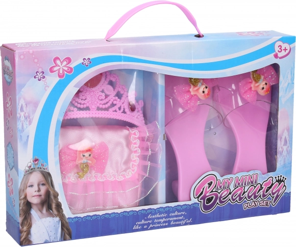Princezinski set s torbicom i krunom