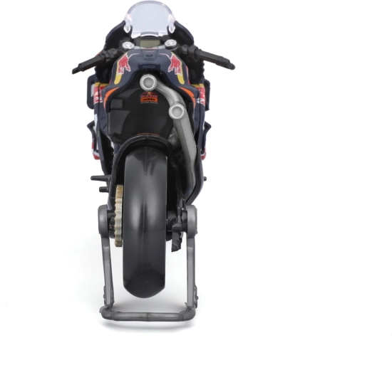 Široka stražnja guma, dvostruki ispuh i paddock stalak