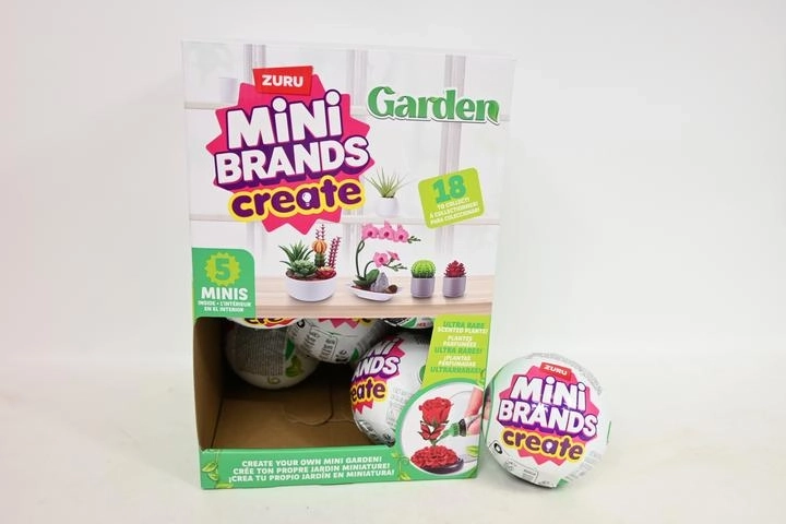 ZURU Mini Brands Create Botanički vrt – kapsula s mini biljkama