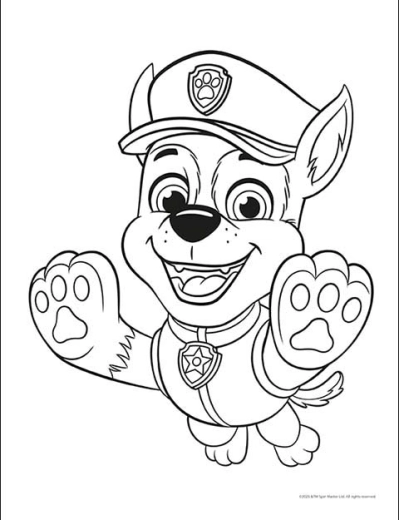 Bojanke s junacima Paw Patrola
